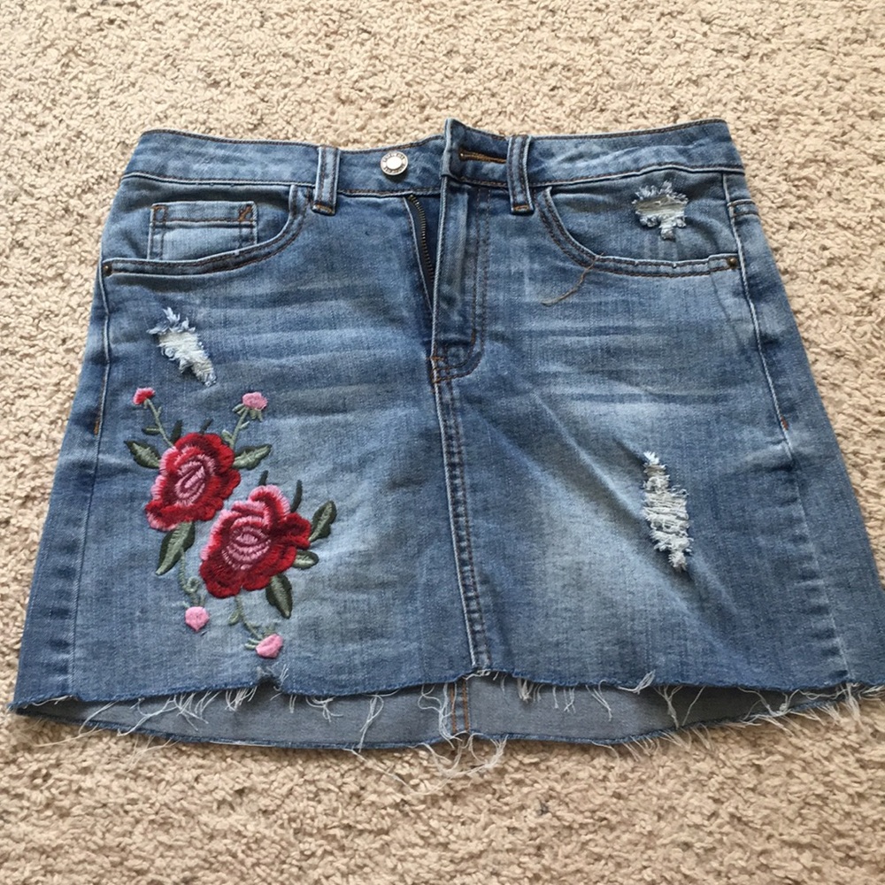 Denim skirt